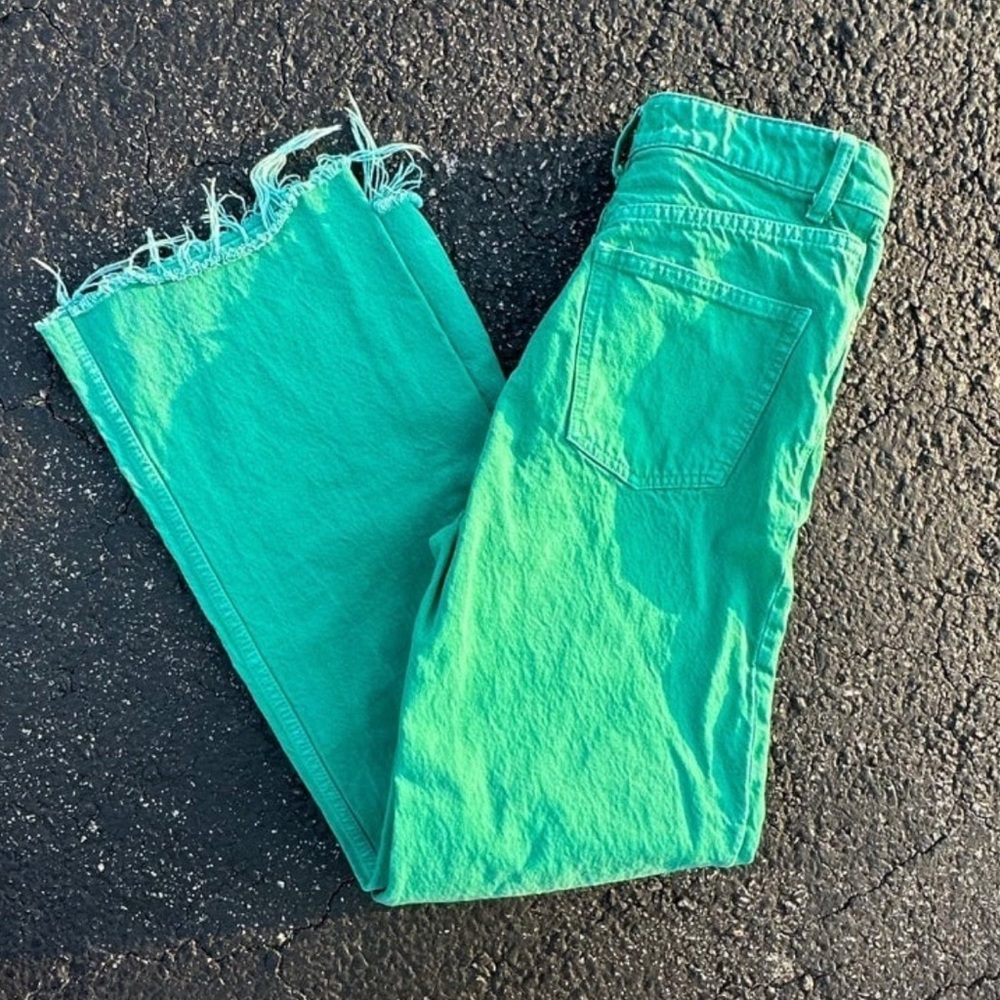 Zara Jeans Marine Green